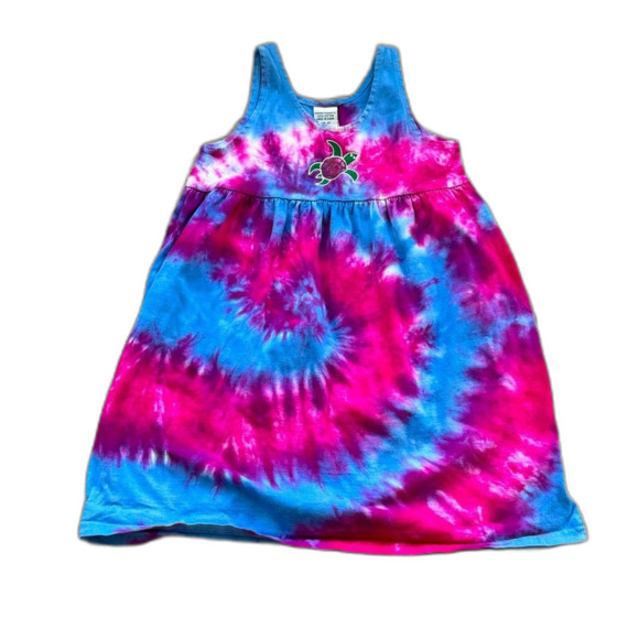 Unbranded Other - Girls boutique Tie Dye Turtle Dress